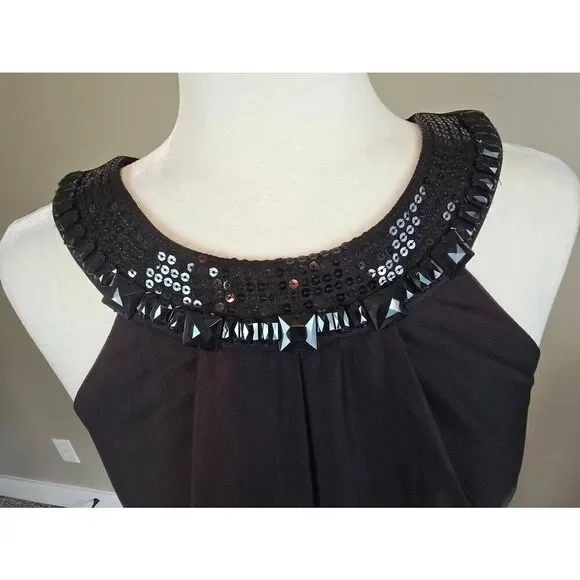 A. Byer Red Black Ombre dress Sz S - Picture 2 of 7